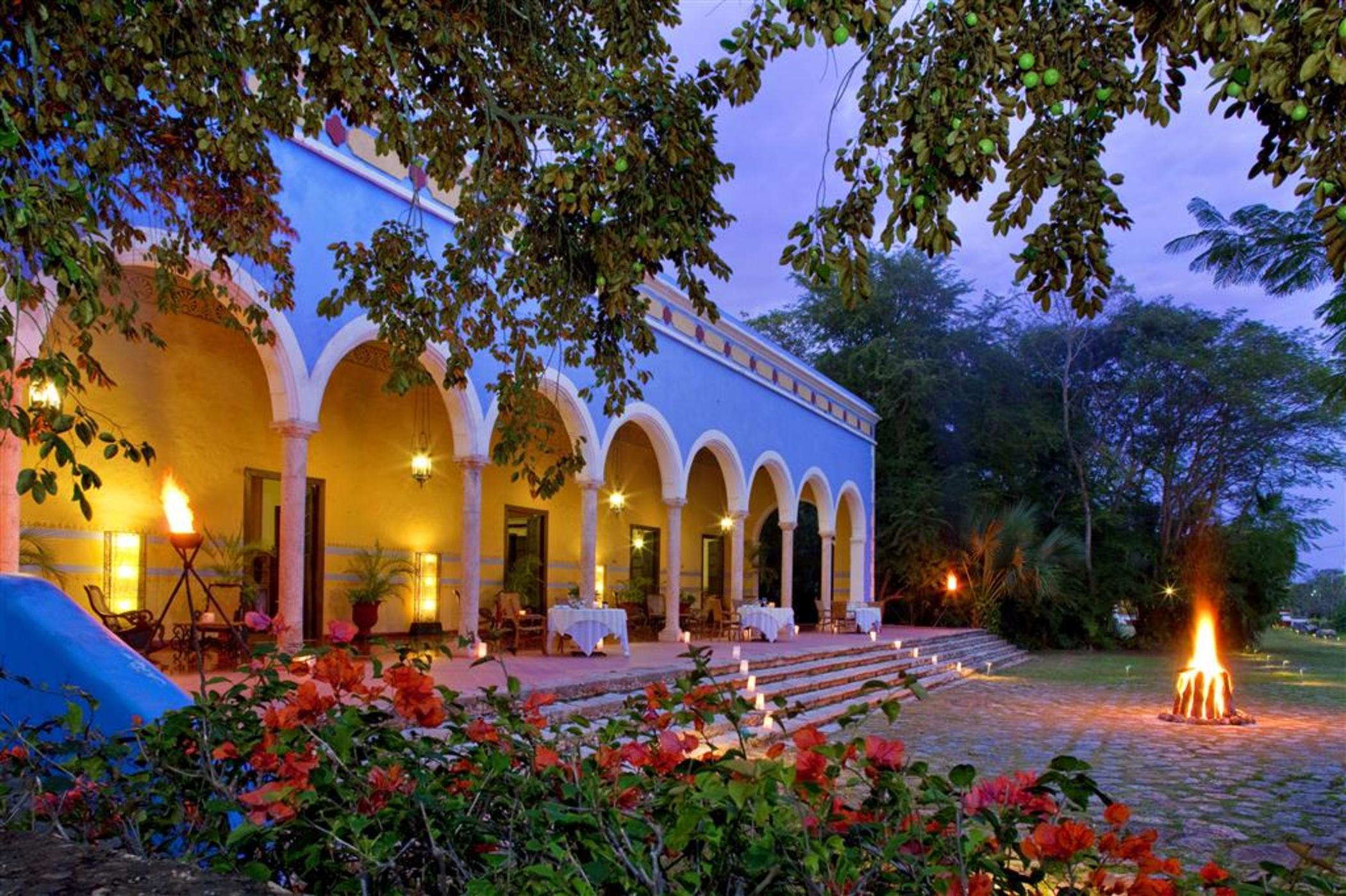 Hotel Hacienda Santa Rosa De Lima Restaurace fotografie