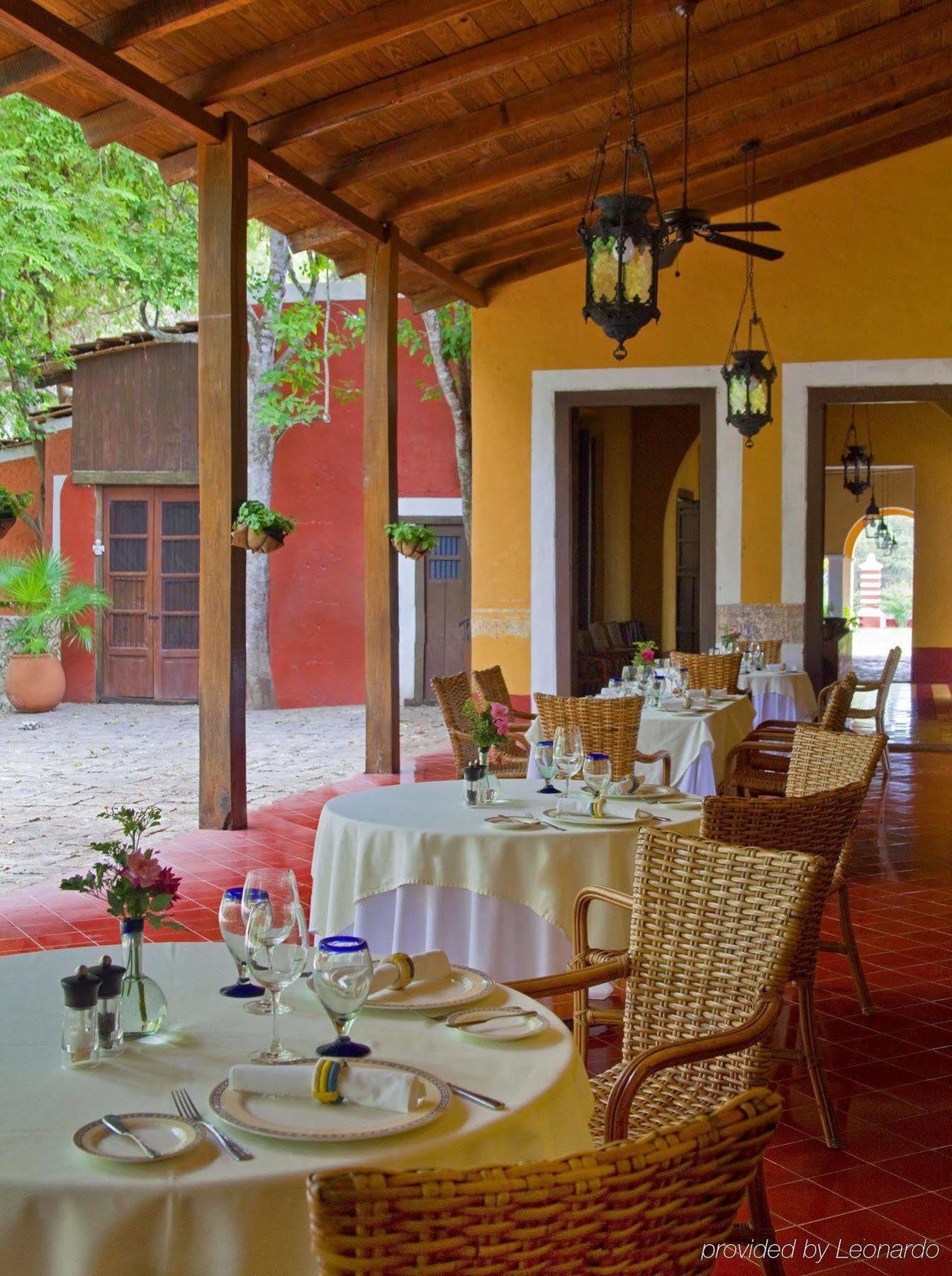 Hotel Hacienda Santa Rosa De Lima Restaurace fotografie